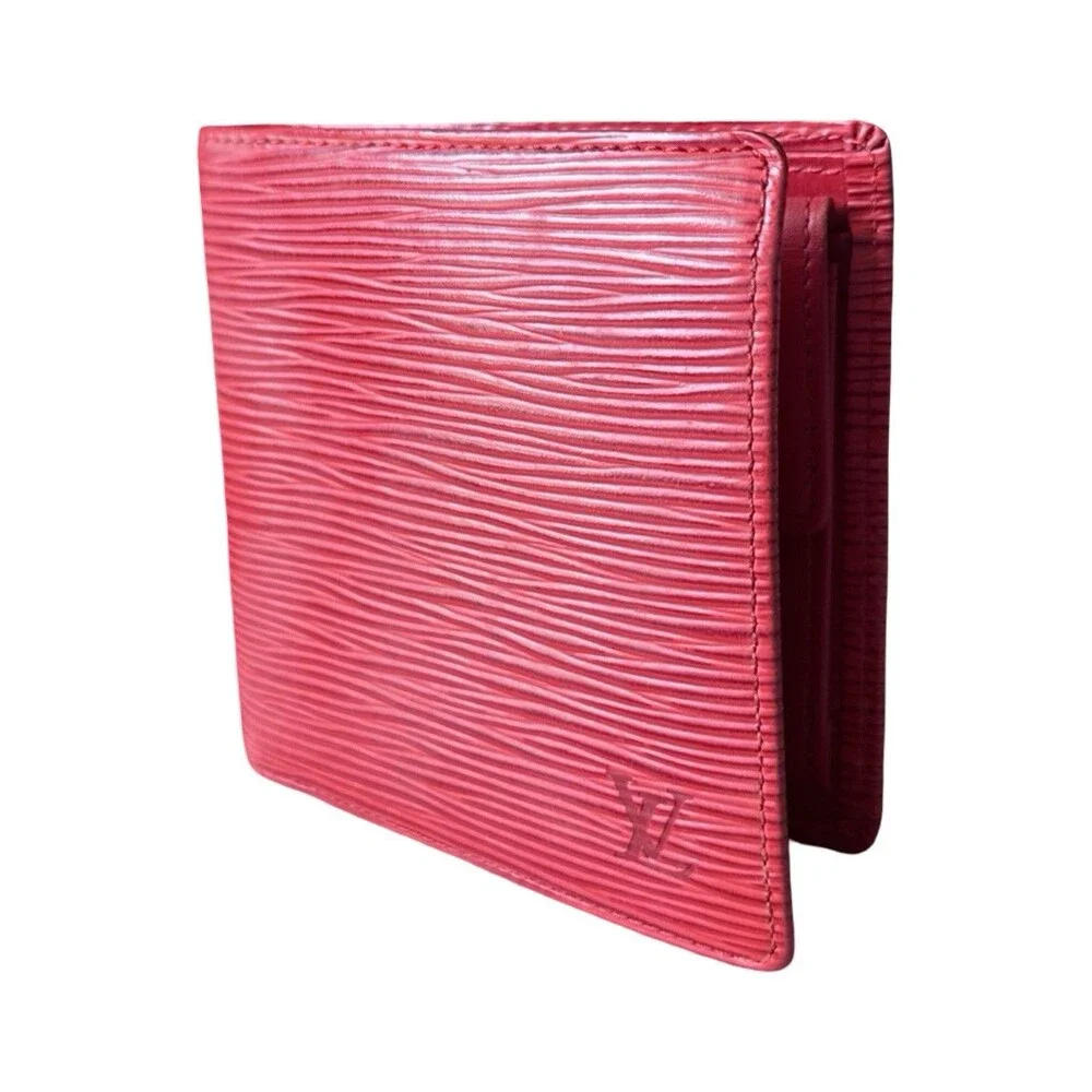 Louis Vuitton Marco wallet in red Epi leather Mens/Womens good condition